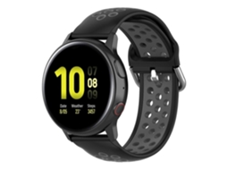 Pulseira Esportiva Bicolor Com Fecho De 20 Mm Para Galaxy Watch Active2 / Active.