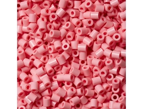 Jogo de Mosaicos HAMA Pack de Contas de Plástico Midi Pink (1000 Peças - Rosa)