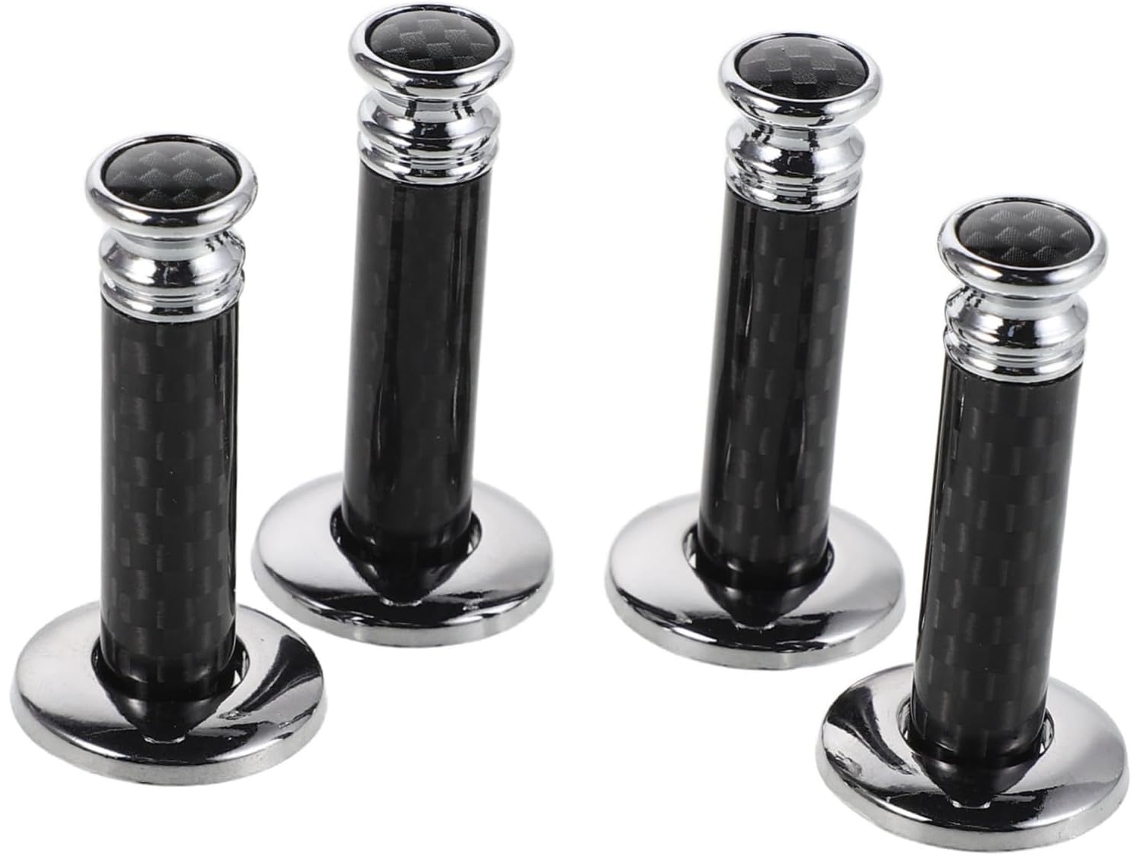 Ultechnovo Conjunto De 4-pinos Trava Porta Universal Para Automóveis, Botões De Liga Metálica Para Substituição Em