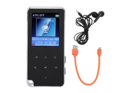 Reprodutor Mp3 Bluetooth 5.2 Com Alto-falante Hd Som Hifi 750mah Suporta Cartão 128gb 32gb Portátil Multifuncional