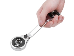 Laxiscreed Chave 8-em-1 Com Cabeça Rotativa De 360° E Design Flexível Para Uso Geral