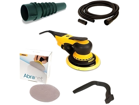Lixadeira Excêntrica Deros 5650Cv Branca com Fio Profissional 230V 1Kg 100Cm2 MIRKA