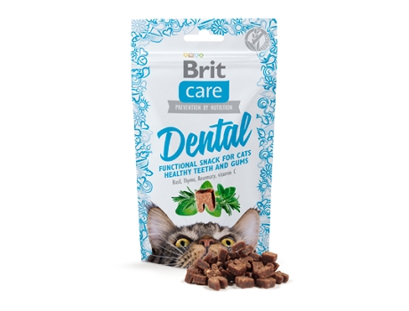 Brit Care Cat Snack Dental 50 g