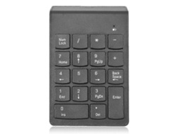 Teclado Numérico Sem Fio Bluetooth TAISHENGDA com 18 Teclas