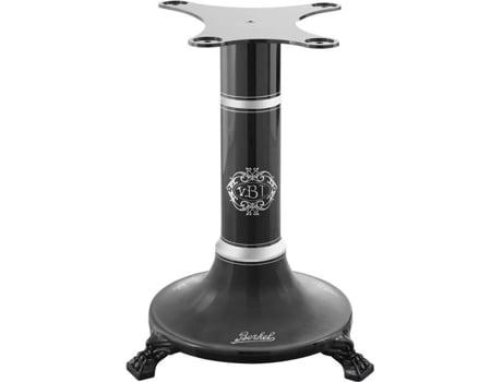 BERKEL Pedestal para Cortador de Volante Mod.B3 Hommage B14 Preto com Decorações Prateadas