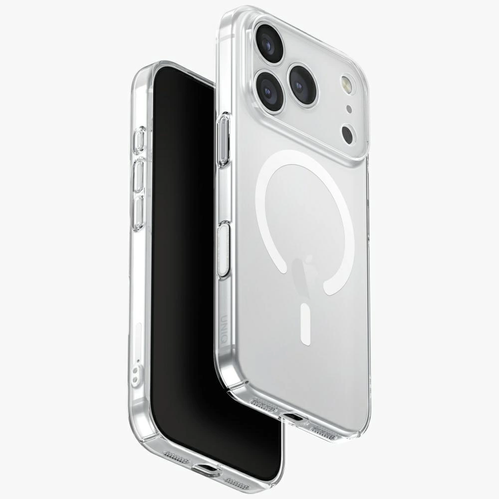 Capa Protetora Uniq Airsuit Magclick Para Carregamento De Iphone 17 Pro