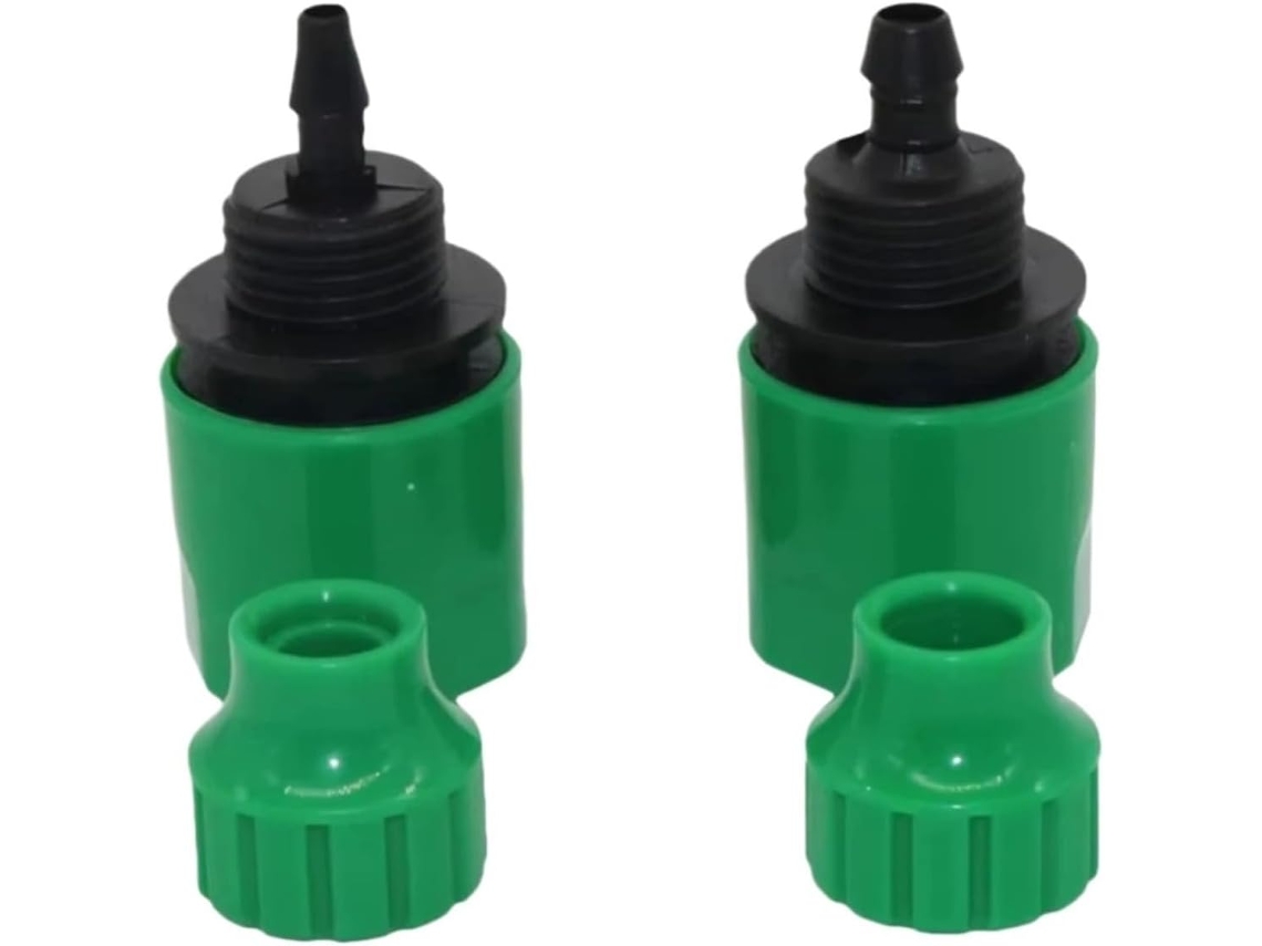 Conectores De Mangueira Jardim, Rápidos Para Mangueiras Irrigação E