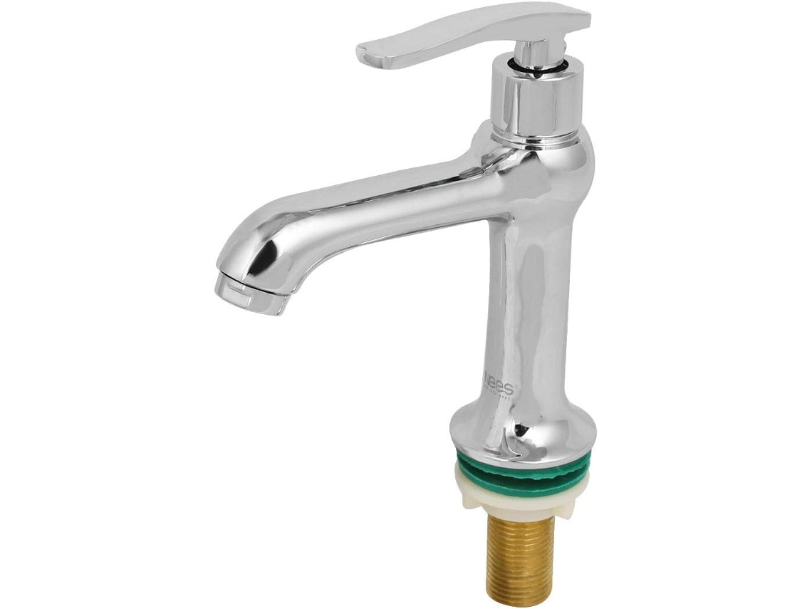 Torneira Monocomando para Pia de Banheiro, Cozinha e Vaso Sanitário, Cor Prata CHABERLU