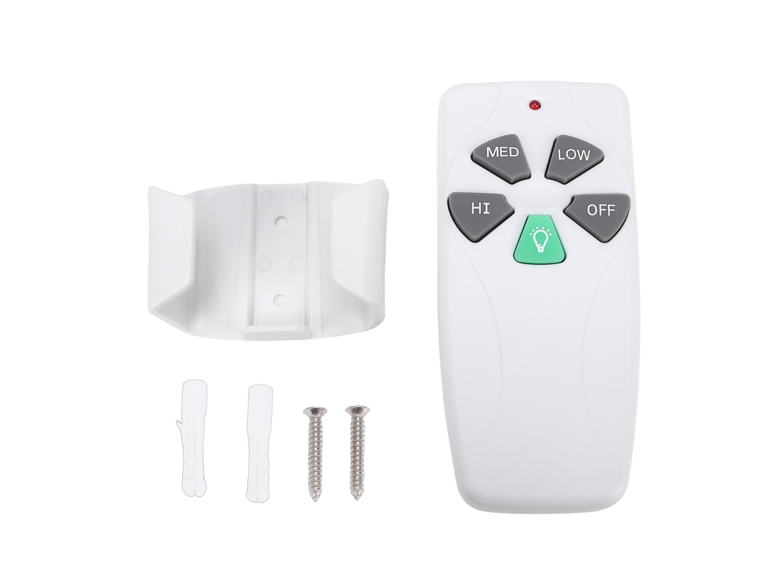 Controle de ventilador de teto EOOCOO com regulagem de luz