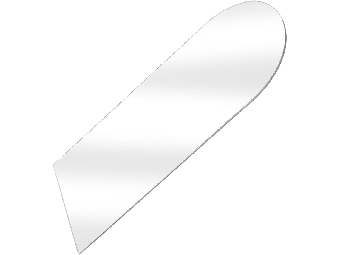 Espelho De Parede Sem Distorção, Com Design Simples E Elegante Em Acrílico Irregular.