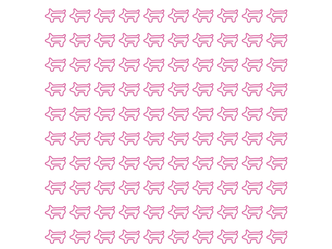 100 Clip Marcapáginas Animales Bonitos Y Divertidos para Organizar Documentos Y Clasificar Archivos