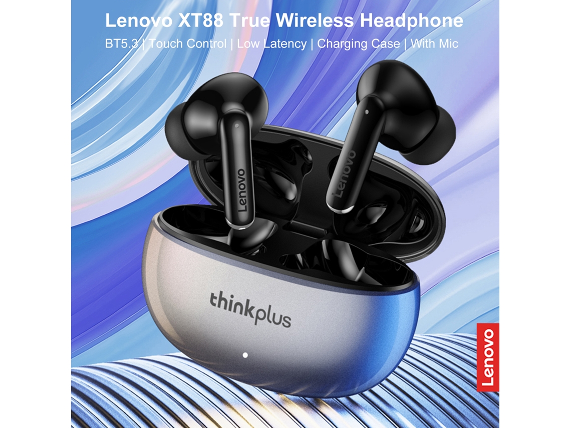 Fones Bluetooth True Wireless EOOCOO com Bluetooth 5.3 e controle por toque