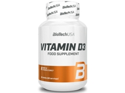 Suplemento Alimentar BIOTECHUSA Vitamin D3 60 Tabs