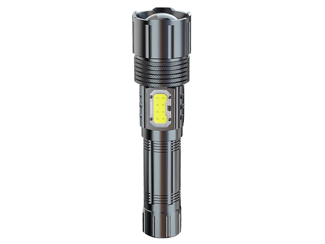 Lanterna Recarregável Usb Ipx4 À Prova Dágua Lanterna Elétrica Multimodo Para Caminhadas, Ciclismo, Acampamento. Olysi Shop