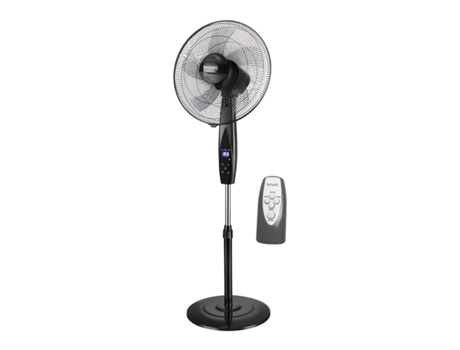 Ventilador De Pé Brivolt Bvvp50 Silencioso, 3 Velocidades, Controle Remoto, 50w, Ø40cm Brivolt.