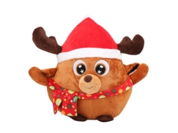 Laxiscreed Boneco De Natal De 40cm Com Rena De Pelúcia Para Decorações, Enfeites E Presentes Natalícios