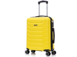 Mala De Cabina 55x40x20cm Policarbonato Semirrígido Carrinho de sistema bagagem De Mão Pequena Com 4 Rodas Giratórias 360º, Sistema De Fecho Digital Raykong (40l)