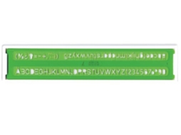 Normógrafo Verde ARDA 30014