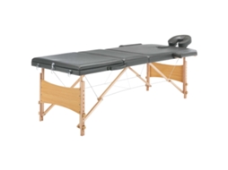 Massage Table, Massage Tables Vidaxl Antracite Couro Artificial