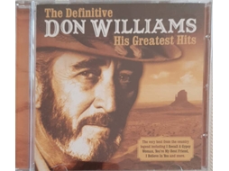 CD Don Williams  - The Definitive Don Williams - His Greatest Hits