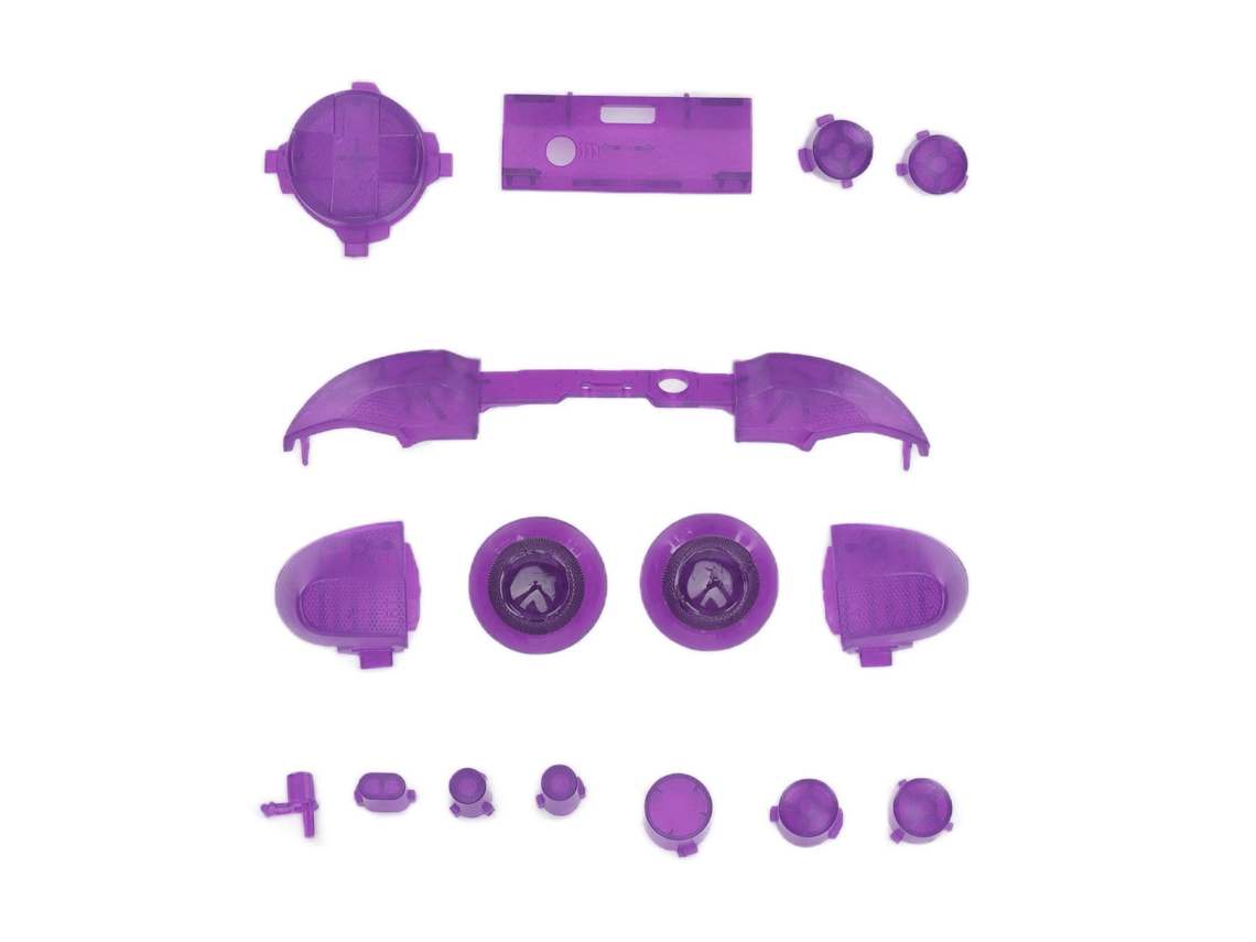 Conjunto de botões de plástico para controlador, compatível com Xbox Series X/S EOOCOO
