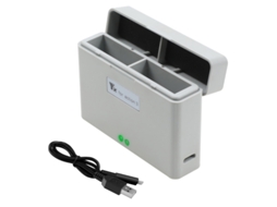 Lurelia Carregador De Bateria 5v 3a 4,4v 1a Usb Para Baterias Com Proteção