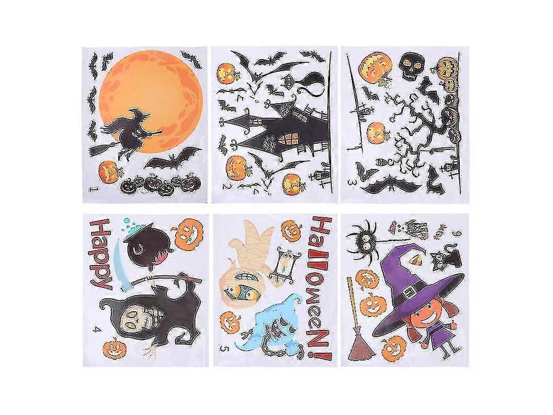 Adesivos De Halloween Para Decoração De Halloween Ly Ebike