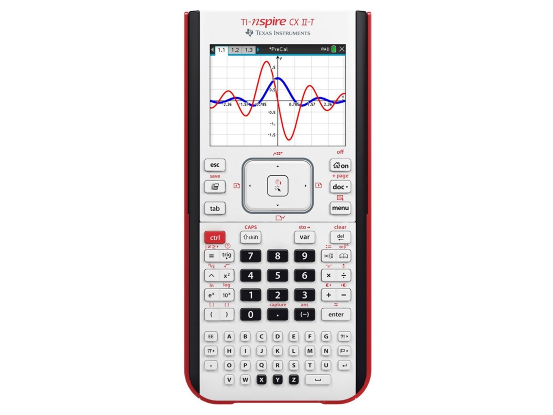 Calculadora Gráfica TEXAS Ti-nspire™ Cx Ii-t, 3,2” 320 X 240, Cinzento
