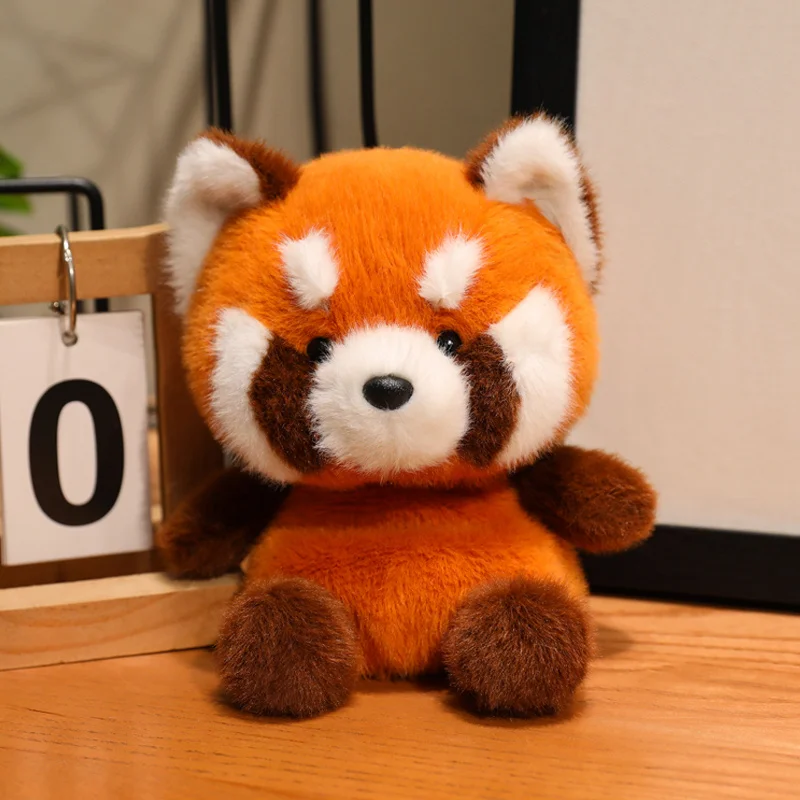 Brinquedo de Pelúcia Fofo e Realista de Animal de Desenho Animado Estilo Anime MDUG (raposa, 17 Cm)
