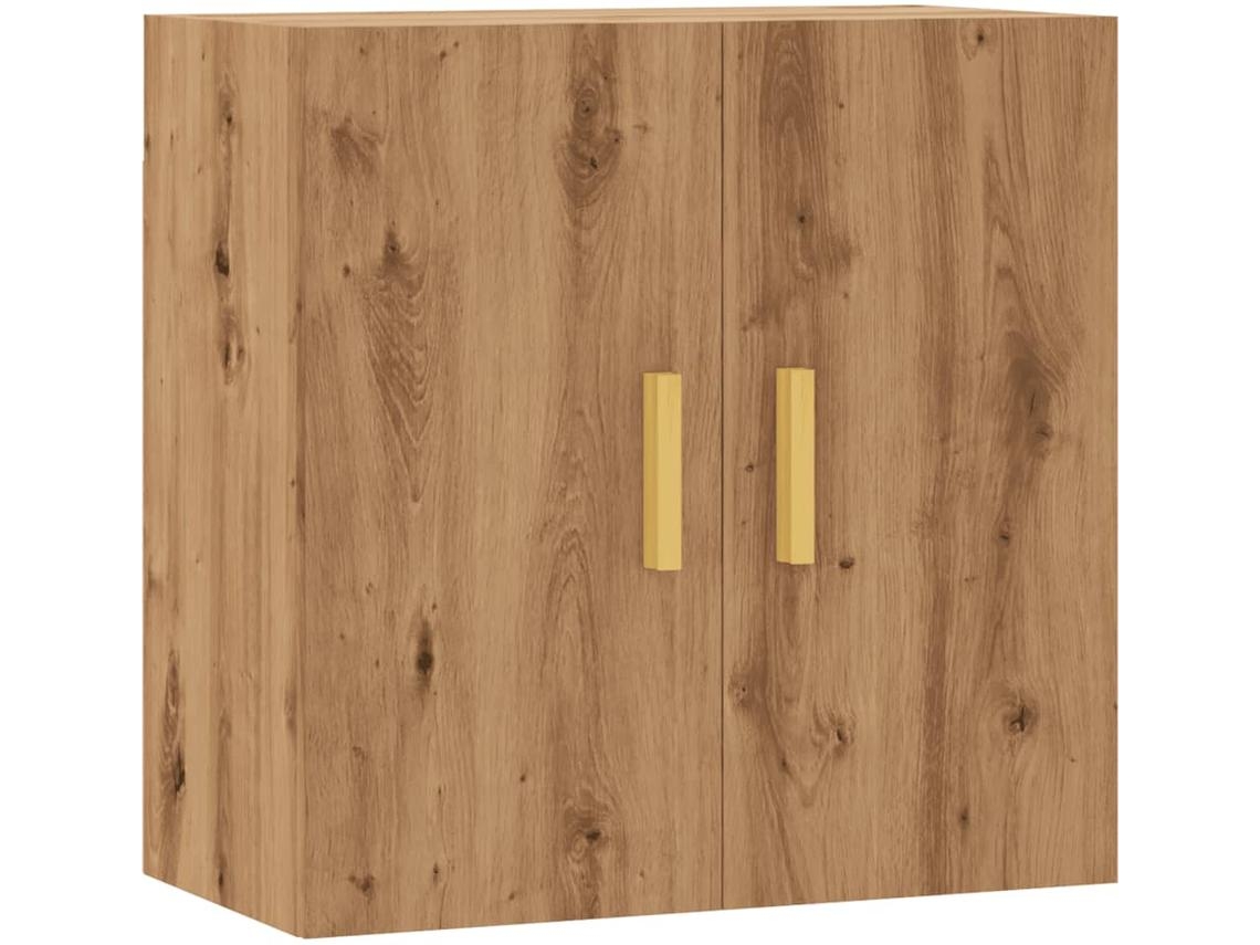 Wall Cabinet, Wall Cabinets Vidaxl Marrom Madeira Processada (n/a)