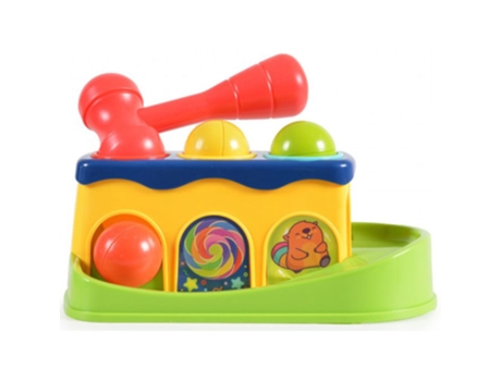 Jogo Educativo HUANGER Bola e Martelo (Idade Mínima Recomendada: 12 meses)