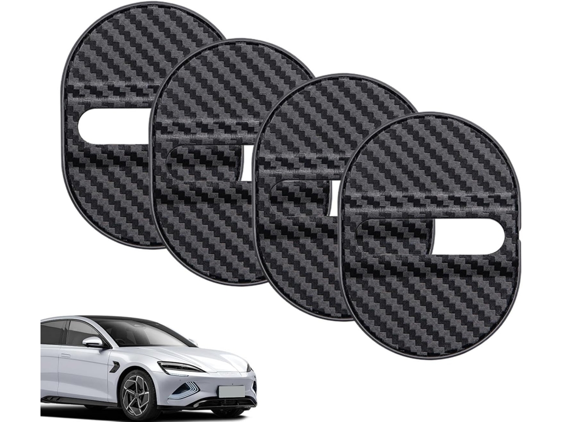 Conjunto De 4 Peças De Proteção Para Fechaduras Externas De Portas De Carro.