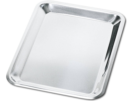 Tabuleiro  0000010 (Aço inoxidável - 24 x 18 cm)
