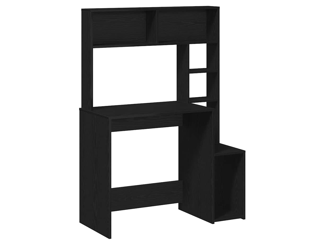 Desk, Desks Vidaxl Preto Madeira Processada (n/a)