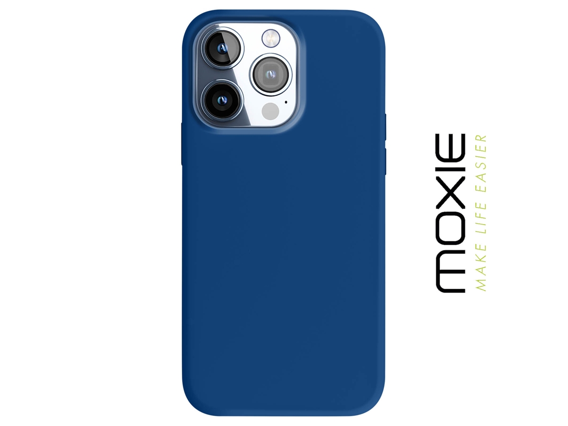 Capa para iPhone 15 Pro MOXIE Rígida Azul