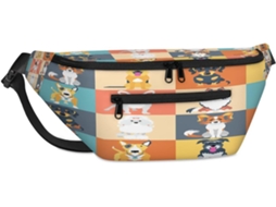 Bolsa de Ombro Divertida para Homens e Mulheres 38 X 25 9 19 Cm Impermeável Design Pa