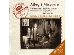 CD Willcocks, King's College Choir, Allegri: Miserere Etc.
