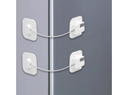 Conjunto De 2 Cadeados Com Código, Reforçado, Para Portas E Portões, Frigorífico