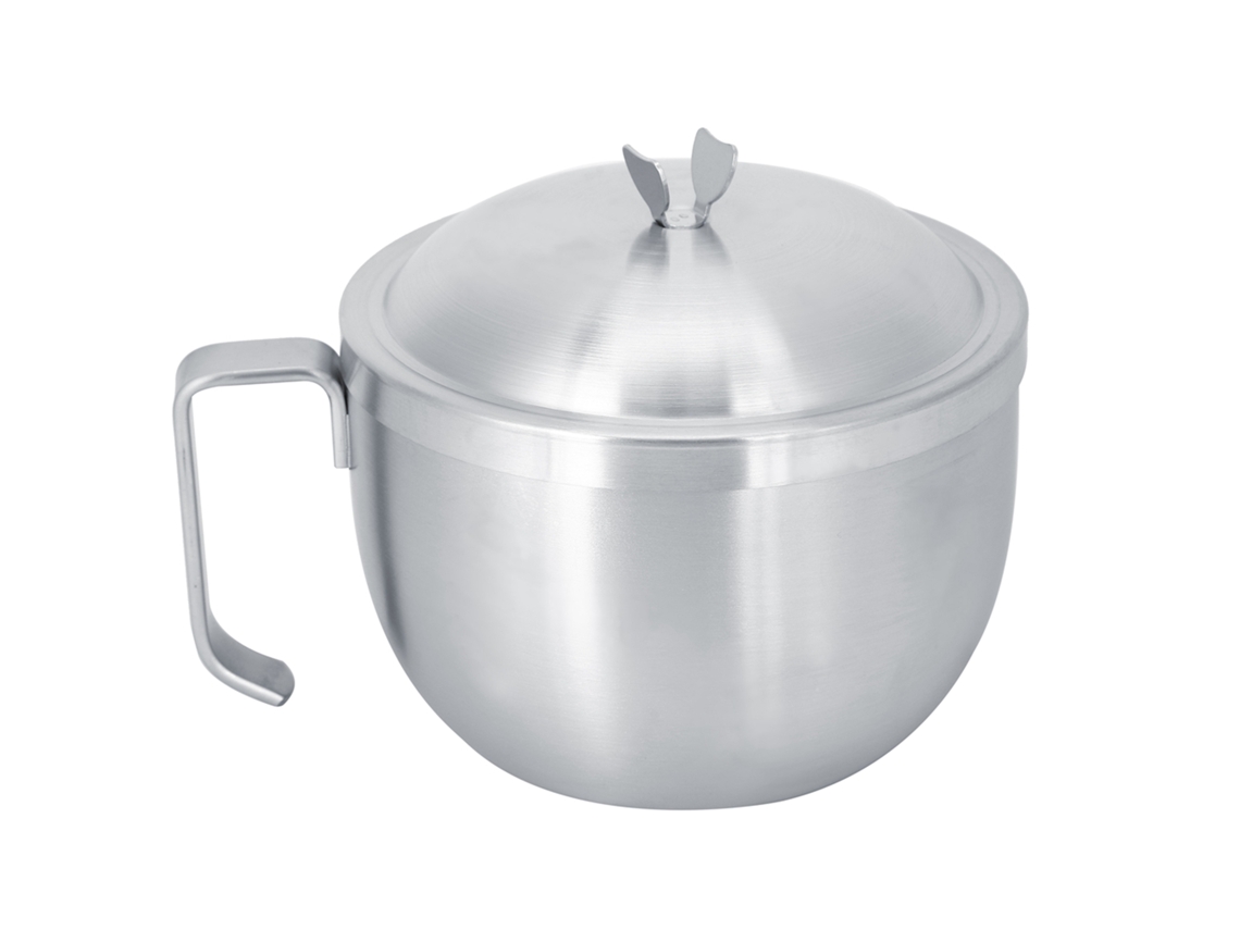 Tigela De Aço Inoxidável 304 Para Macarrão Com Isolamento Dupla Camada Grande Capacidade 1000ml