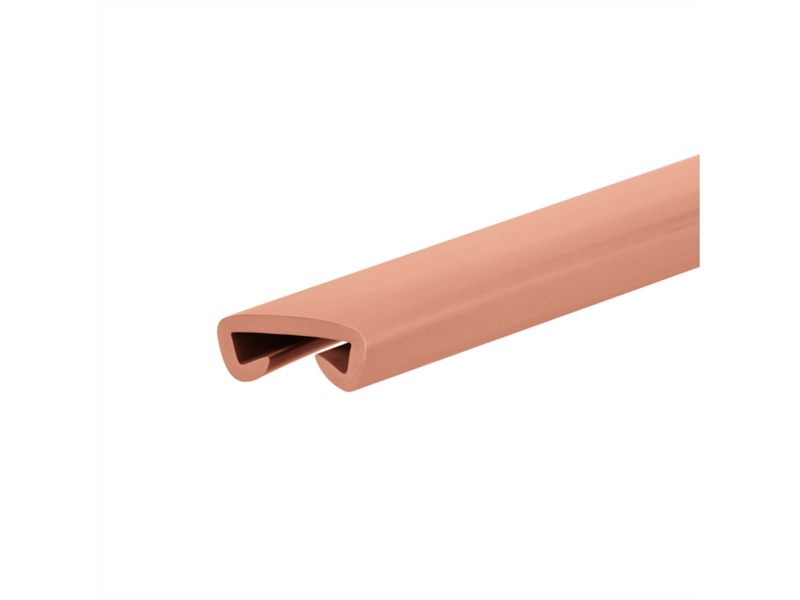 Corrimão Quest Pvc Premium 40x8 Mm, Castanho Claro, 1 M