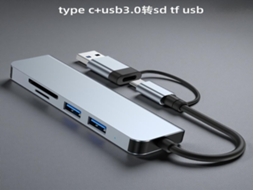 Lurelia Dock Usb-c 5 Em 1 Para Portátil Cinza