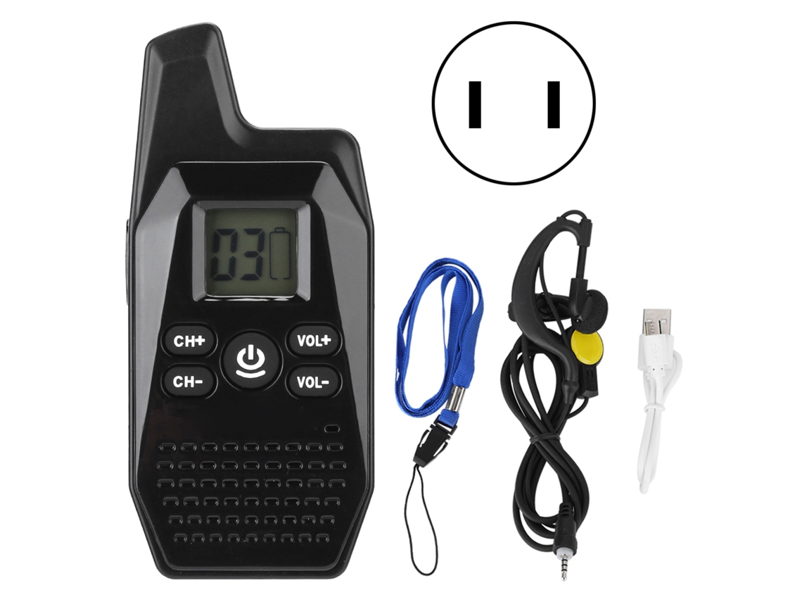 Mini Rádio Portátil V10 com Visor Led e Carregamento USB BRILVIBERA