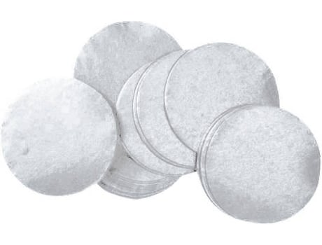 Confetti TCM FX 55x55mm, Prateado, 1kg