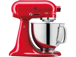 Batedeira com Taça KITCHENAID 5KSM180HESD (300 W - Taça 4.8 L - Vermelho)