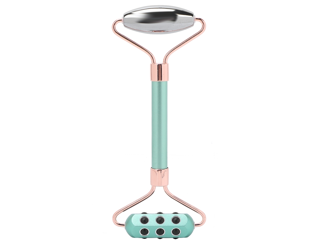 Rolo facial de terahertz para massagem facial e beleza com pedra de germânio