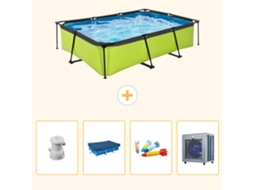 Exit-toys Piscina Exit Retangular - 300x200x65 Cm - 5-peças S187