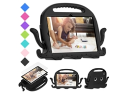 Capa híbrida de EVA à prova de choque estilo polvo da Webake com alça para tablet