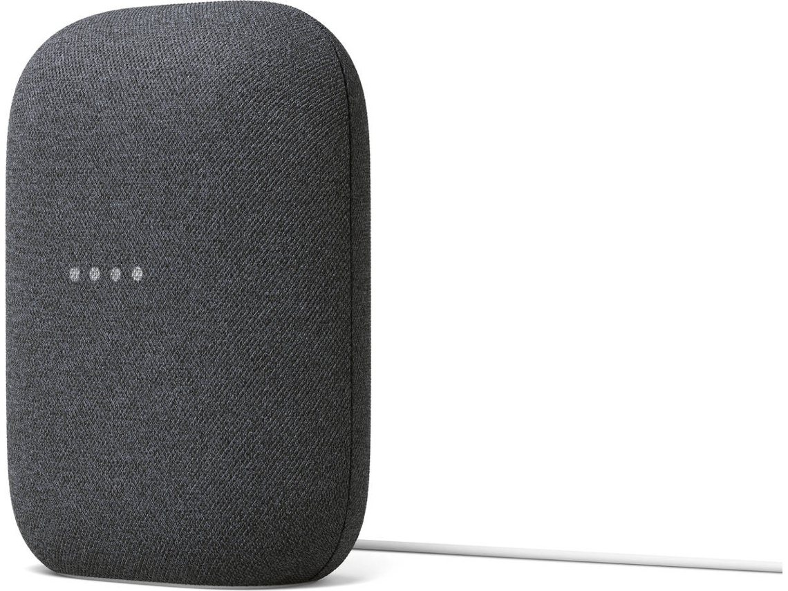 Assistente Virtual GOOGLE Nest Audio (Google Assistant - Cinzento)