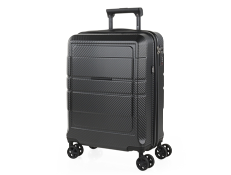 Mala JASLEN Oxford Small Abs preta (39X55x20 Cm - 39L)
