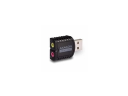 Placa De Som Usb Axagon Ada 17 8595247903518 Generique (usb2.0 Mini Adaptador De Áudio Estéreo Hq)